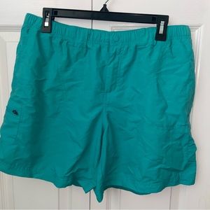 Teal Columbia shorts